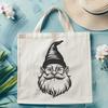 Mythical Creature SVG Illustration A stylized illustration of a mythical creature's head with exaggerated features.