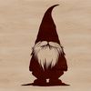 Standing Fantasy Figure Vector Art A mythical creature depicted as a standing figure with features reminiscent of a dwarf.