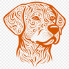 Free Unique Dog Vector Illustration DXF - Commercial Use