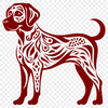 Standing Labrador Retriever DXF - Vector Craft File For Commercial Use