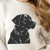 Beautiful Labrador Retriever - DXF Format