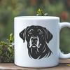 Beautiful Labrador Retriever - Pet DXF