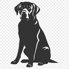 Sitting Dog Image - SVG Free Download