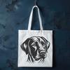 Free Labrador Retriever Template In SVG For Free Download