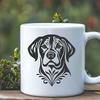 Creative Labrador Retriever - Laser Cutter PNG