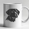 Creative Labrador Retriever In SVG - Free Download