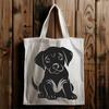 Creative Labrador Retriever In DXF