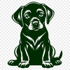 Free Unique Labrador Retriever Vector Drawing