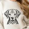 Artistic Labrador Retriever SVG - For Sublimation Project