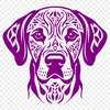 Free Ornate Labrador Retriever Decal