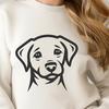 Artistic Labrador Retriever Artwork