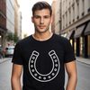 SVG horse shoe for free download and Cricut use