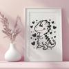 Stunning Cricut - Digital Artwork In DXF Format