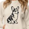 Corgi In DXF Format - Free Commercial Use License