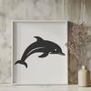 Beautiful Dolphin - DXF Format