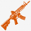 Rifle Clipart In SVG, PNG, PDF And DXF Formats