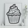 Free Unique Cupcake Clipart