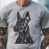 Artistic Doberman Pinscher Design