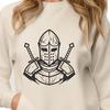 Knight Illustration In SVG, PNG, PDF And DXF Formats