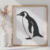 Artistic Penguin - Animal DXF