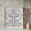 Crucifix Printable Image In PNG & SVG - Free Digital Download