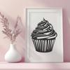 Free Unique Cupcake Design