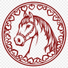 Artistic Horse Design - Free PDF Download