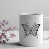 Ornate Butterfly Vector Craft File