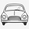 Vehicle Vector Image In DXF File Format For Free Download