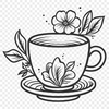 Unique Coffee Cup In PNG Format - Free Download