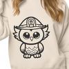 Owl In SVG For Download, Free Commercial Use