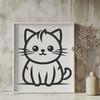 Free Cat - Sublimation DXF