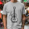 Artistic Guitar - Cricut DXF