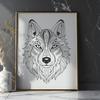 Ornate Husky - For Glowforge Project