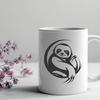 Beautiful Sloth - Sublimation DXF Free Download