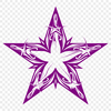 Star Printable Artwork In SVG, PNG, PDF And DXF File Formats