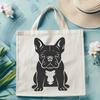 Beautiful Sitting French Bulldog - PDF