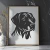 Unique Labrador Retriever In DXF - For Free Download, Commercial Use