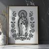 Artistic Our Lady Of Guadalupe Vector Craft File