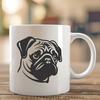 Creative Pug - Animal DXF