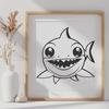 Sea Creature Drawing - Free PDF Download