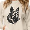 Artistic German Shepherd - Animal PNG