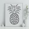 Beautiful Pineapple - For Laser Cutter Project