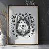 Unique Shetland Sheepdog - Procreate PDF