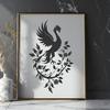 Beautiful Pheonix - Cricut SVG Free Download