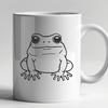 Artistic Toad In DXF - Free Download