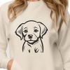 Stunning Labrador Retriever Drawing - Free SVG Download