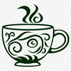 Coffee Cup In PDF Format - Free Commercial Use License