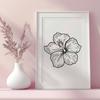 Artistic Flower In SVG - Free Download