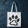 Paw Print In SVG Format - Free Commercial Use License